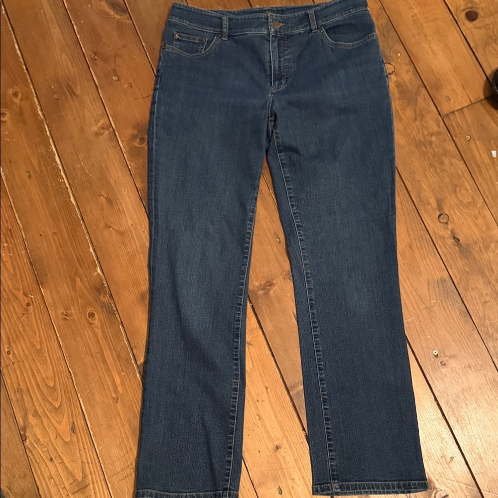 Lauren Ralph Lauren Dark Indigo Straight-Leg Jeans